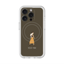 スリムプロテクションプレミアムケース with MagSafe［ Never Mind - Brown ］