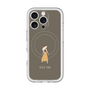 スリムプロテクションプレミアムケース with MagSafe［ Never Mind - Brown ］