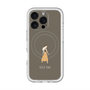 スリムプロテクションプレミアムケース with MagSafe［ Never Mind - Brown ］