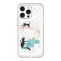 スリムプロテクションプレミアムケース with MagSafe［ おかべてつろう - 黒猫クロのとおりみち ］