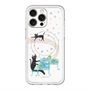 スリムプロテクションプレミアムケース with MagSafe［ おかべてつろう - 黒猫クロのとおりみち ］