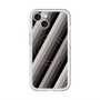 スリムプロテクションプレミアムケース with MagSafe［ Middle Stripe - Black ］