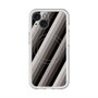 スリムプロテクションプレミアムケース with MagSafe［ Middle Stripe - Black ］