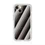 スリムプロテクションプレミアムケース with MagSafe［ Middle Stripe - Black ］