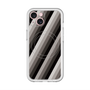 スリムプロテクションプレミアムケース with MagSafe［ Middle Stripe - Black ］