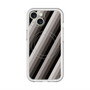 スリムプロテクションプレミアムケース with MagSafe［ Middle Stripe - Black ］