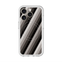 スリムプロテクションプレミアムケース with MagSafe［ Middle Stripe - Black ］