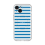 スリムプロテクションプレミアムケース with MagSafe［ Small Border - Blue ］