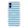 スリムプロテクションプレミアムケース with MagSafe［ Small Border - Blue ］