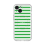スリムプロテクションプレミアムケース with MagSafe［ Small Border - Green ］