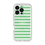 スリムプロテクションプレミアムケース with MagSafe［ Small Border - Green ］