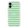 スリムプロテクションプレミアムケース with MagSafe［ Small Border - Green ］