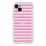 スリムプロテクションプレミアムケース with MagSafe［ Small Border - Pink ］
