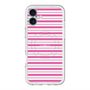 スリムプロテクションプレミアムケース with MagSafe［ Small Border - Pink ］