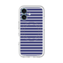 スリムプロテクションプレミアムケース with MagSafe［ Middle Border - Blue ］
