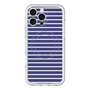 スリムプロテクションプレミアムケース with MagSafe［ Middle Border - Blue ］
