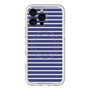 スリムプロテクションプレミアムケース with MagSafe［ Middle Border - Blue ］