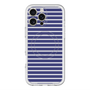 スリムプロテクションプレミアムケース with MagSafe［ Middle Border - Blue ］