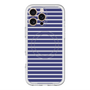 スリムプロテクションプレミアムケース with MagSafe［ Middle Border - Blue ］