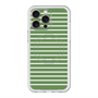 スリムプロテクションプレミアムケース with MagSafe［ Middle Border - Green ］