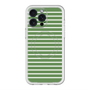スリムプロテクションプレミアムケース with MagSafe［ Middle Border - Green ］