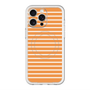 スリムプロテクションプレミアムケース with MagSafe［ Middle Border - Orange ］