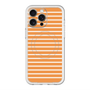 スリムプロテクションプレミアムケース with MagSafe［ Middle Border - Orange ］