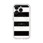 スリムプロテクションプレミアムケース with MagSafe［ Big Border - Black ］