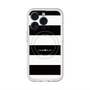 スリムプロテクションプレミアムケース with MagSafe［ Big Border - Black ］