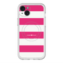 スリムプロテクションプレミアムケース with MagSafe［ Big Border - Pink ］