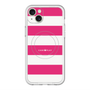 スリムプロテクションプレミアムケース with MagSafe［ Big Border - Pink ］