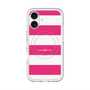 スリムプロテクションプレミアムケース with MagSafe［ Big Border - Pink ］