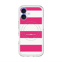 スリムプロテクションプレミアムケース with MagSafe［ Big Border - Pink ］