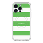 スリムプロテクションプレミアムケース with MagSafe［ Big Border - Green ］