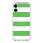 スリムプロテクションプレミアムケース with MagSafe［ Big Border - Green ］
