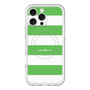 スリムプロテクションプレミアムケース with MagSafe［ Big Border - Green ］