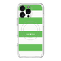 スリムプロテクションプレミアムケース with MagSafe［ Big Border - Green ］