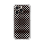 スリムプロテクションプレミアムケース with MagSafe［ Small Dot - Black ］