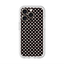 スリムプロテクションプレミアムケース with MagSafe［ Small Dot - Black ］