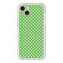 スリムプロテクションプレミアムケース with MagSafe［ Small Dot - Green ］