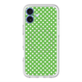 スリムプロテクションプレミアムケース with MagSafe［ Small Dot - Green ］