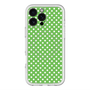 スリムプロテクションプレミアムケース with MagSafe［ Small Dot - Green ］