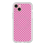 スリムプロテクションプレミアムケース with MagSafe［ Small Dot - Pink ］