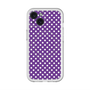 スリムプロテクションプレミアムケース with MagSafe［ Small Dot - Purple ］