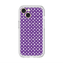 スリムプロテクションプレミアムケース with MagSafe［ Small Dot - Purple ］