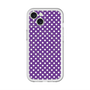 スリムプロテクションプレミアムケース with MagSafe［ Small Dot - Purple ］