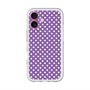 スリムプロテクションプレミアムケース with MagSafe［ Small Dot - Purple ］