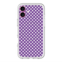 スリムプロテクションプレミアムケース with MagSafe［ Small Dot - Purple ］