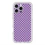 スリムプロテクションプレミアムケース with MagSafe［ Small Dot - Purple ］