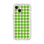 スリムプロテクションプレミアムケース with MagSafe［ Big Dot - Green ］